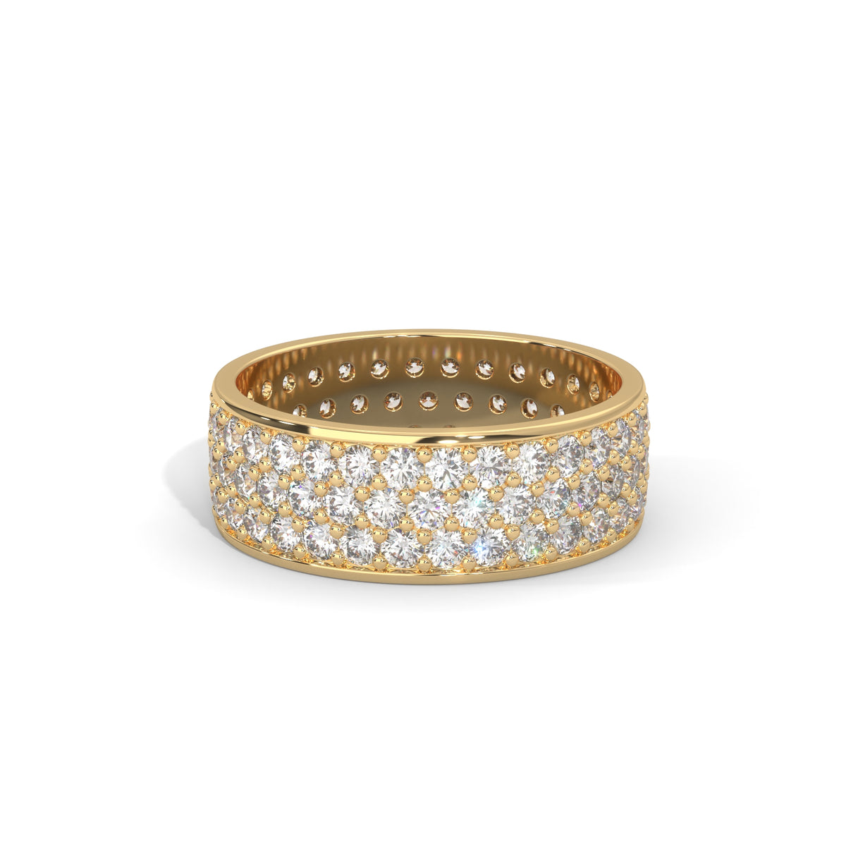 Pave Constellation Eternity Ring