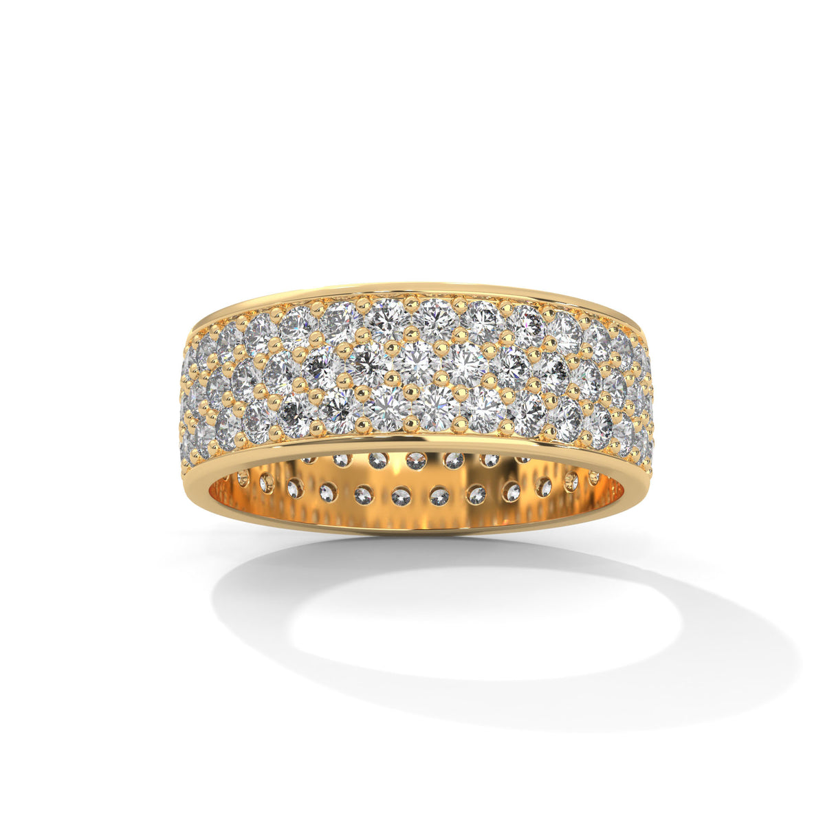 Pave Constellation Eternity Ring