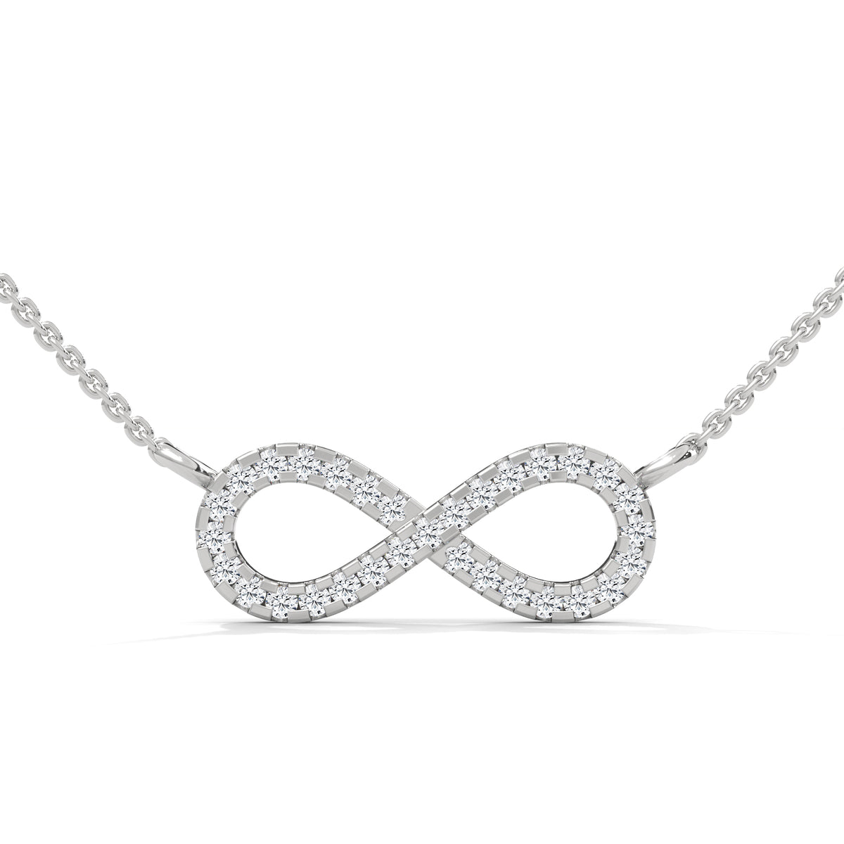 Infinite Shimmer Diamond Pendant