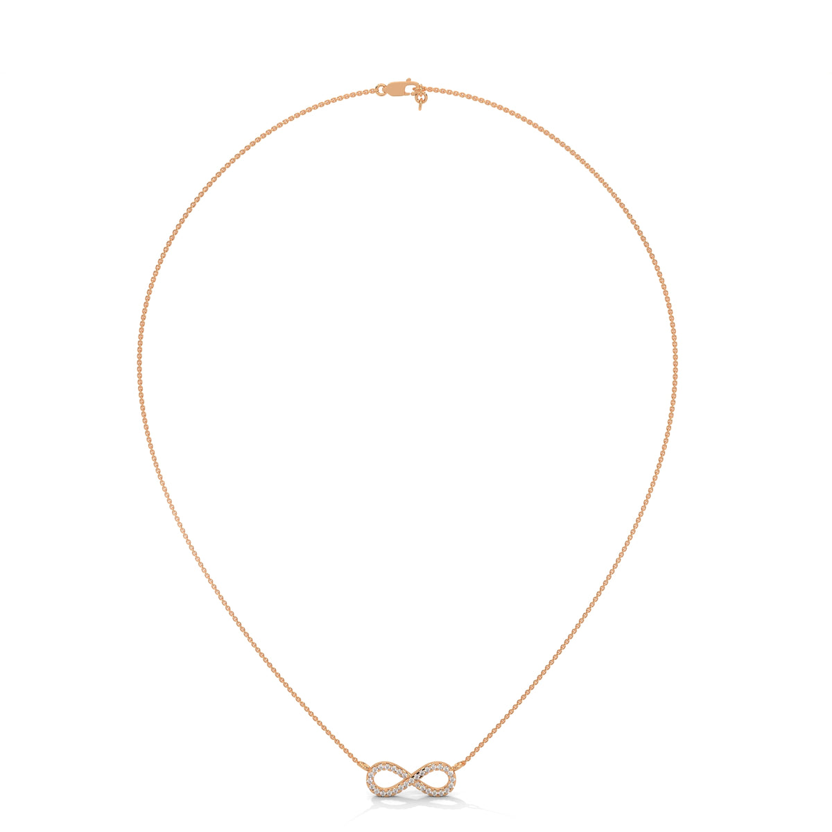 Infinite Shimmer Diamond Pendant