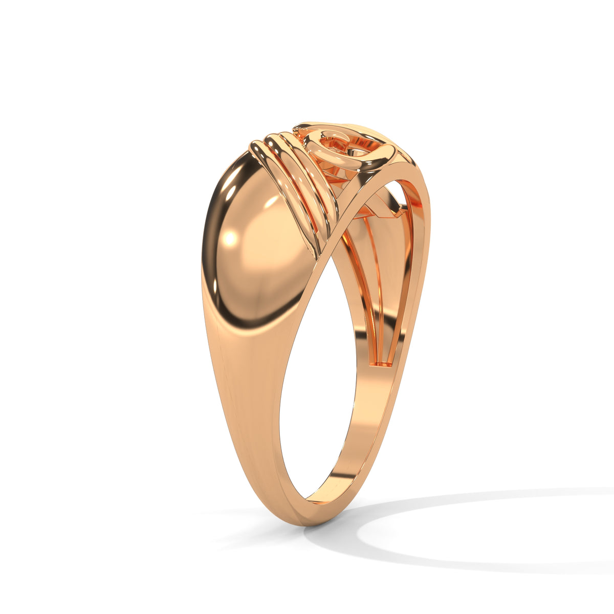 Arabesque Scroll Filigree Ring