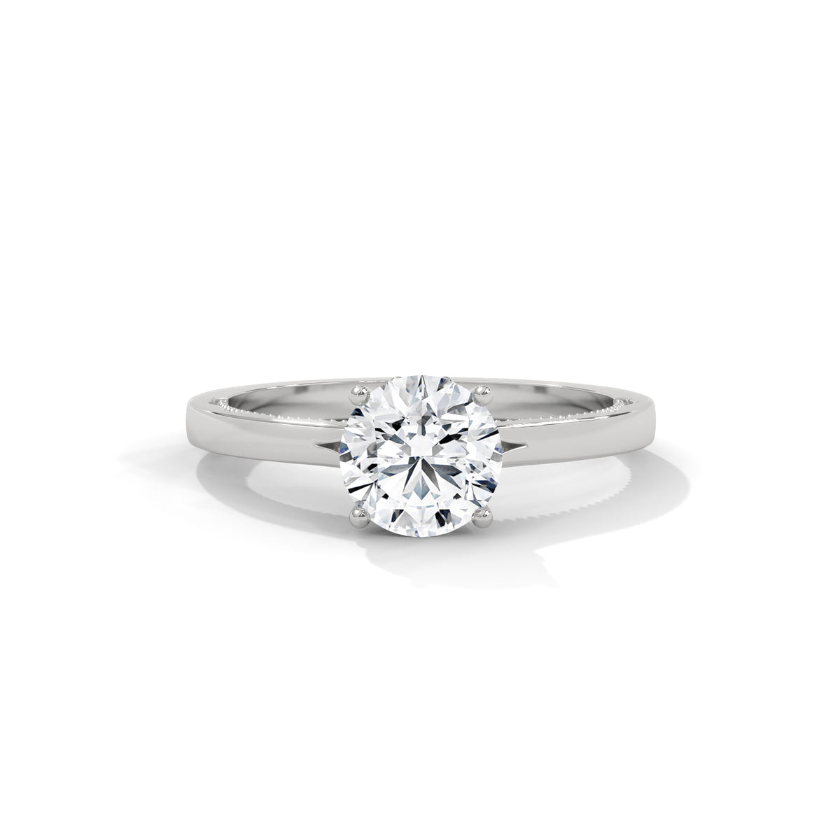 Eternal Crown Solitaire Ring