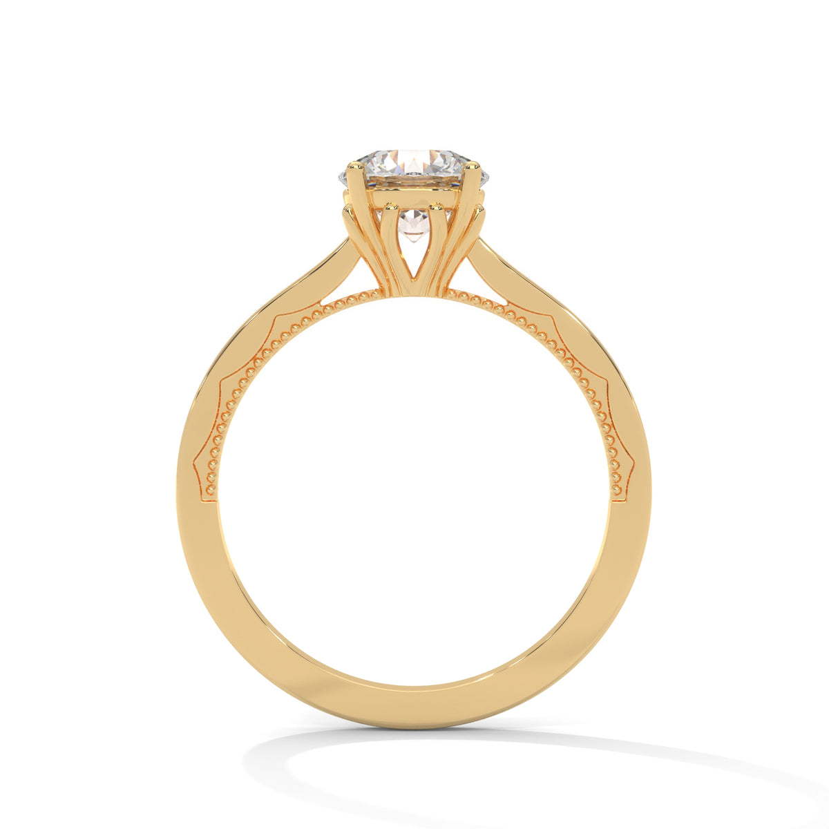 Eternal Crown Solitaire Ring