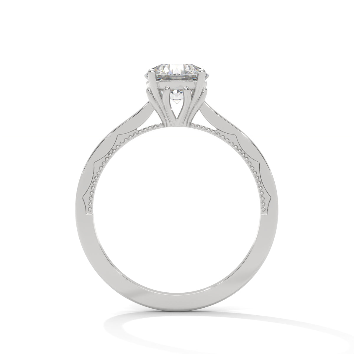 Eternal Crown Solitaire Ring
