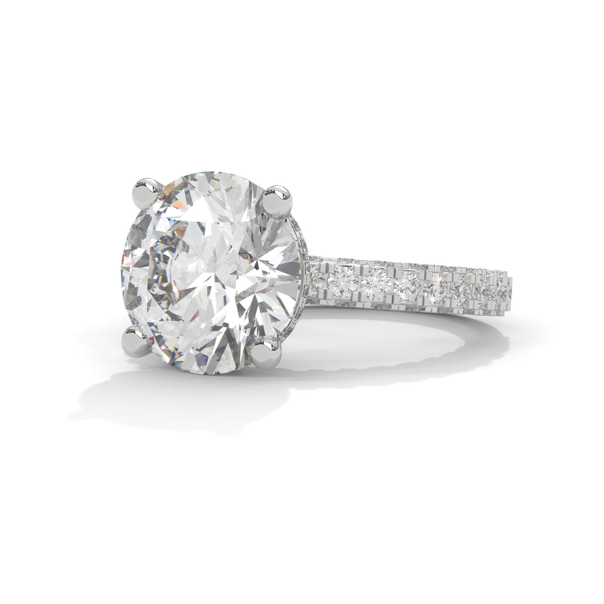 Grand Celestial Solitaire Ring