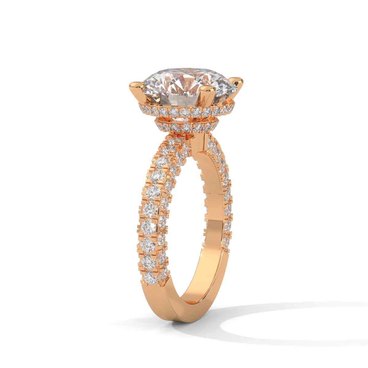 Grand Celestial Solitaire Ring