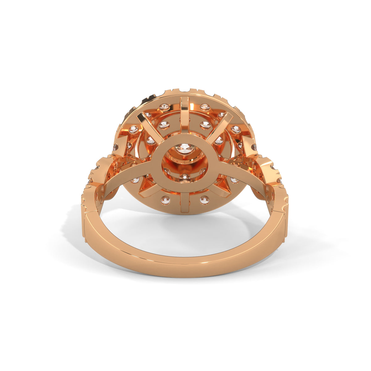 Celestial Bloom Cluster Ring