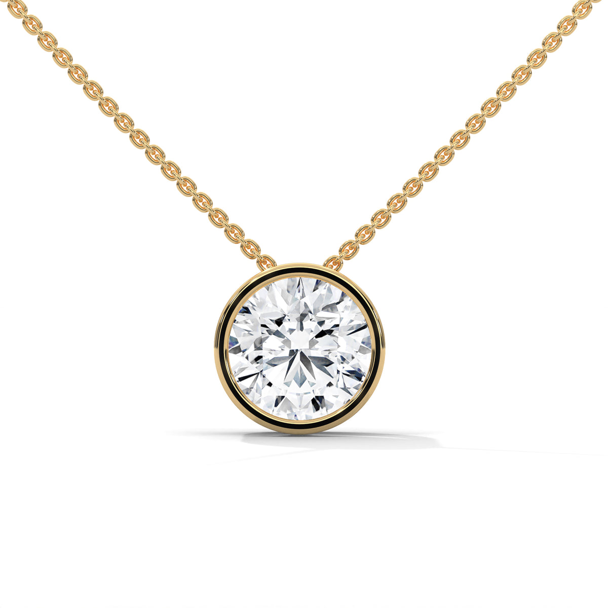 Pure Radiance Solitaire Pendant