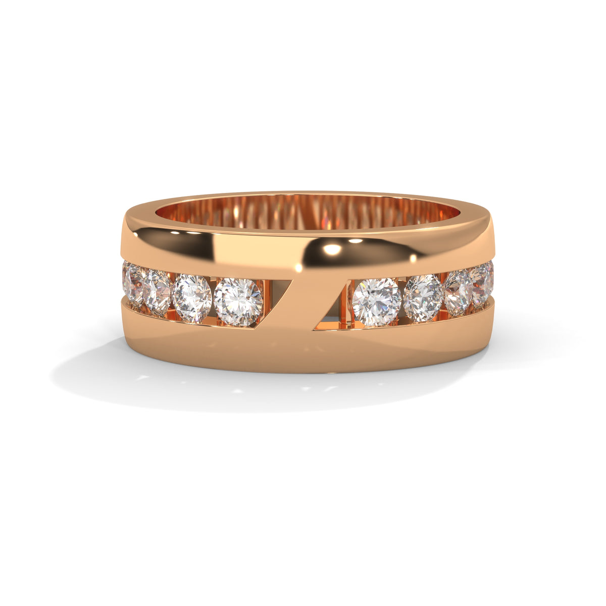Radiant Channel Eternity Ring