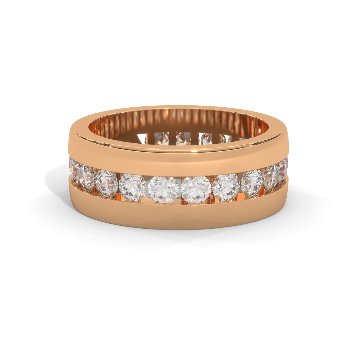 Radiant Channel Eternity Ring