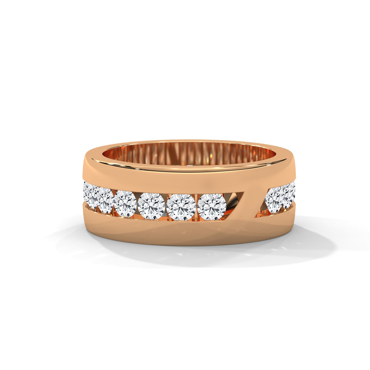 Radiant Channel Eternity Ring