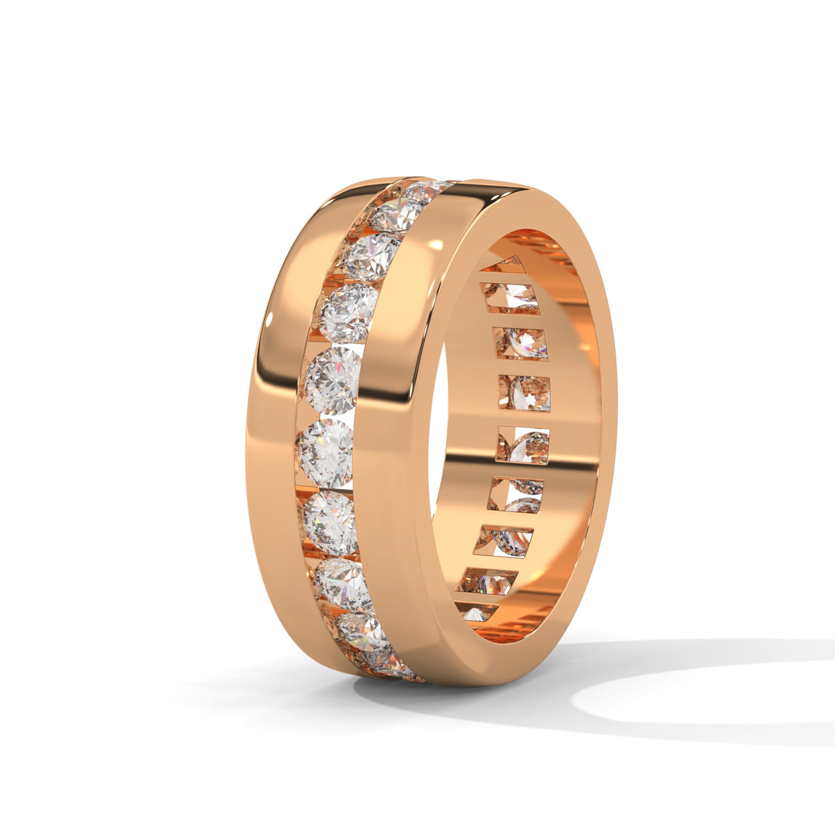 Radiant Channel Eternity Ring