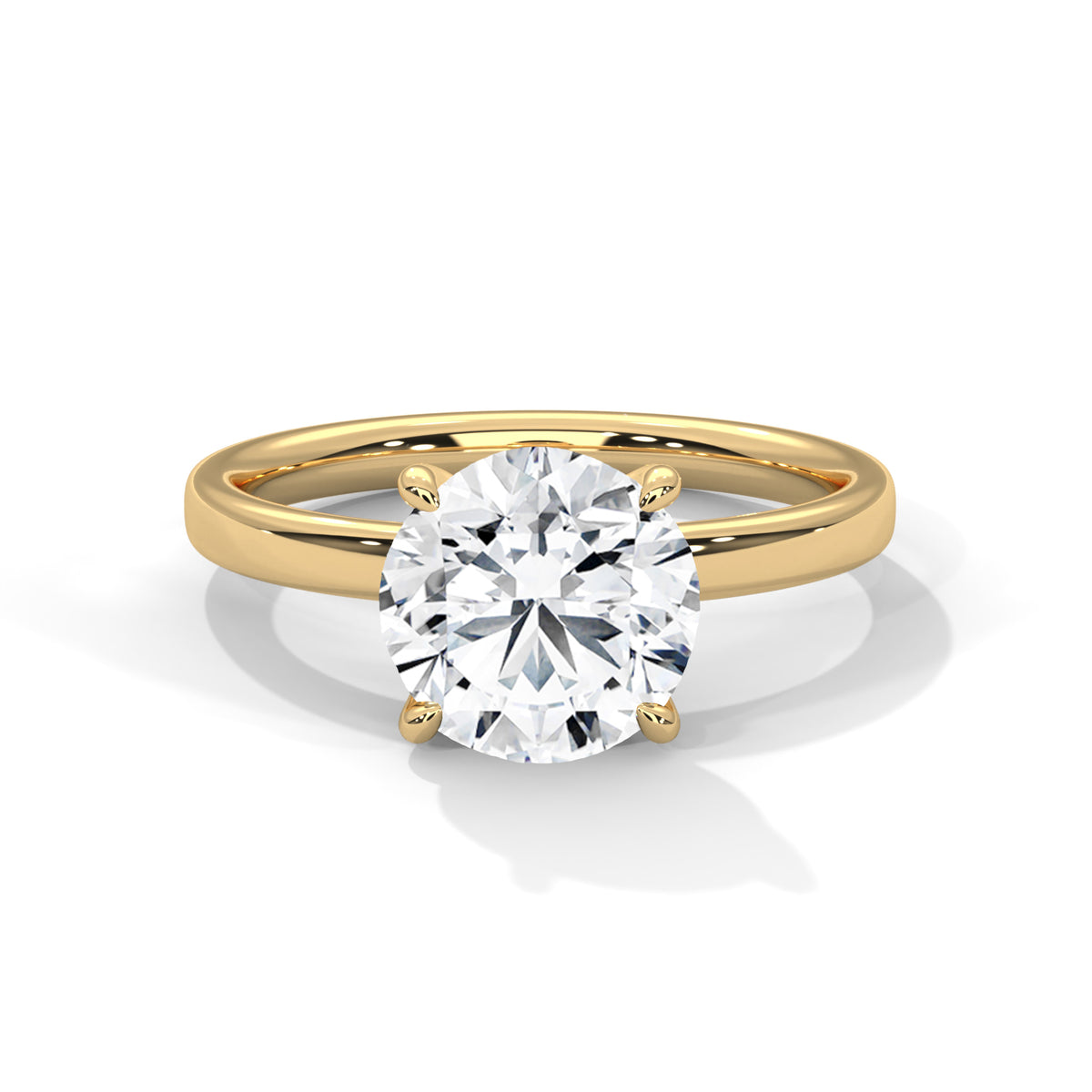 Eternal Embrace Solitaire Ring