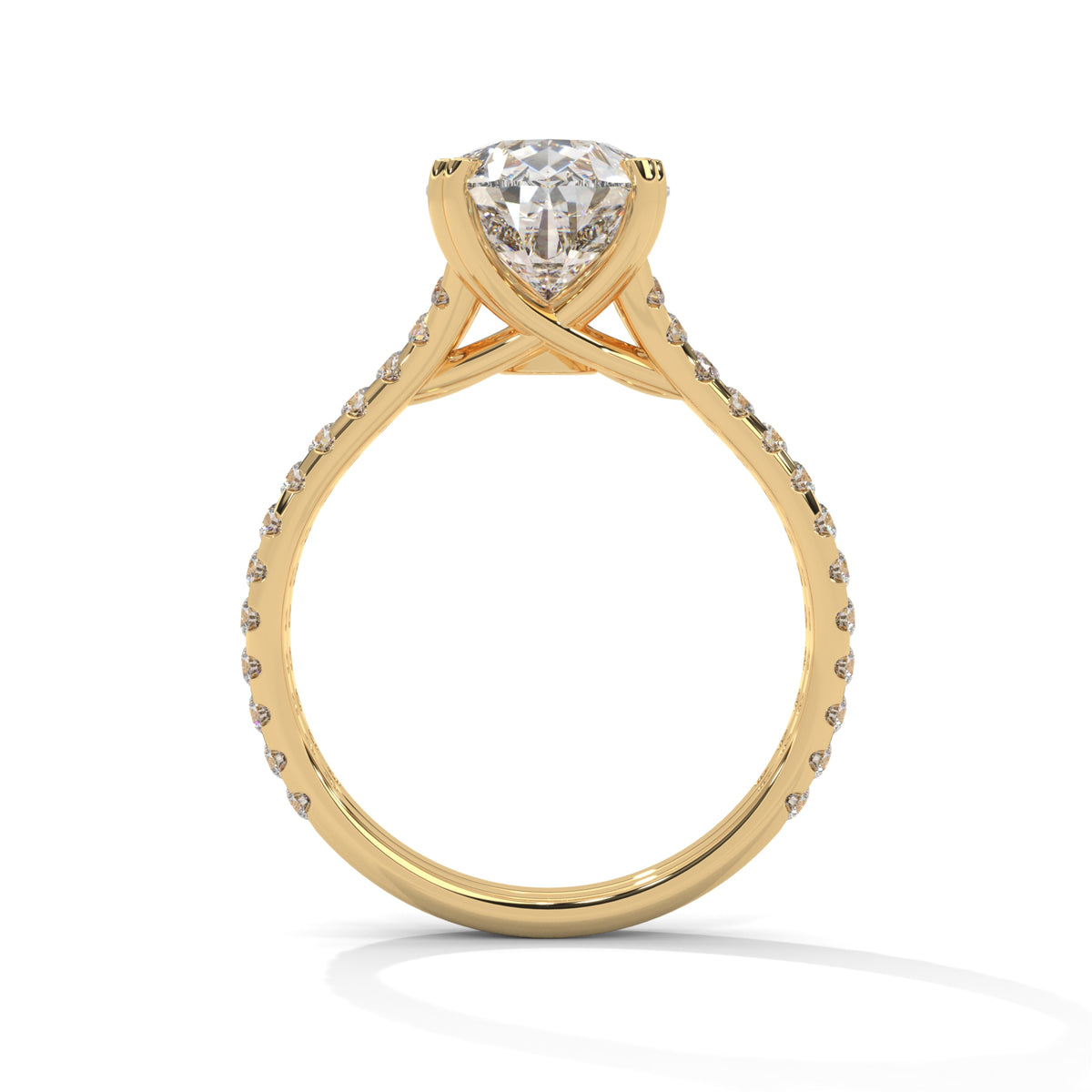 Sovereign Pear Solitaire Ring