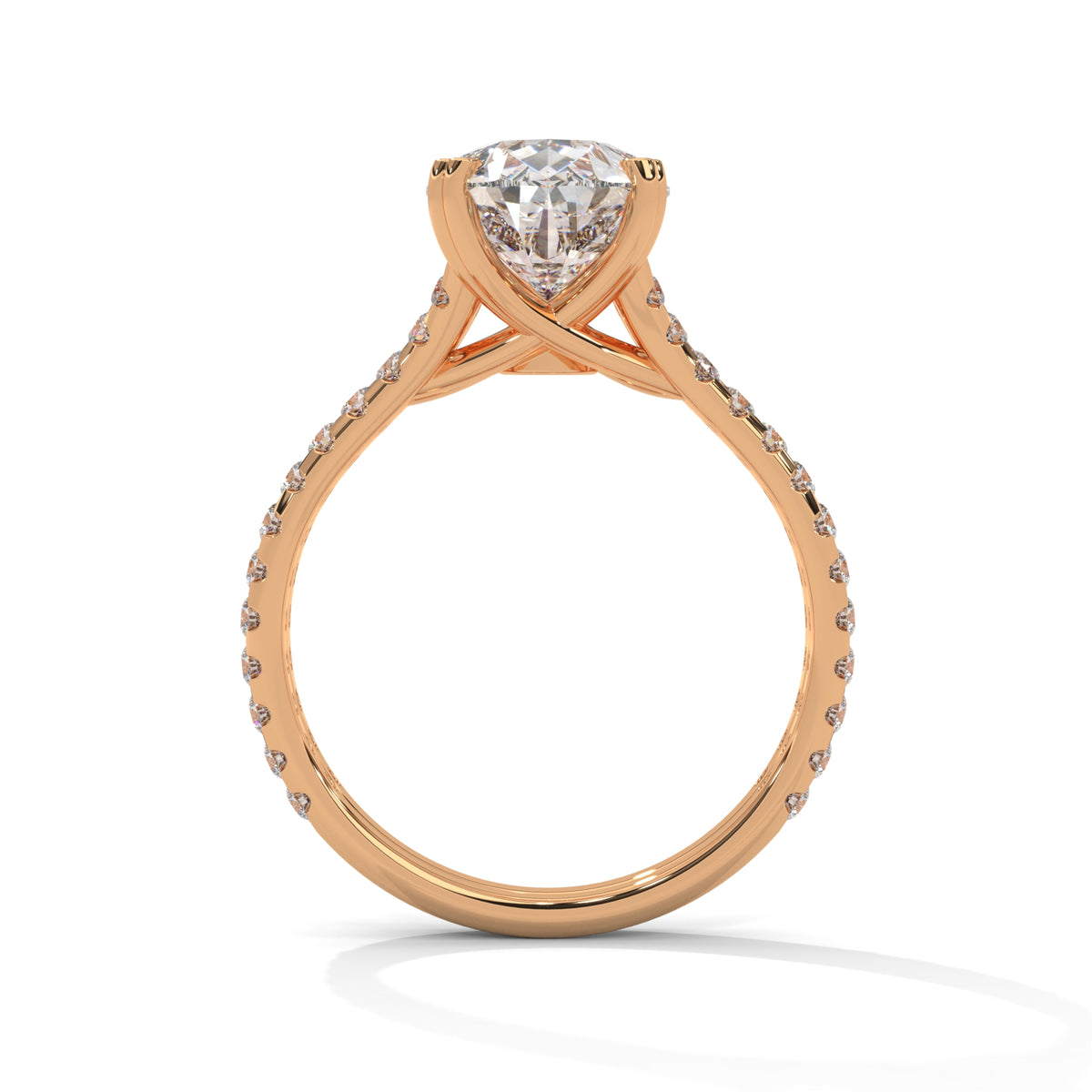 Sovereign Pear Solitaire Ring