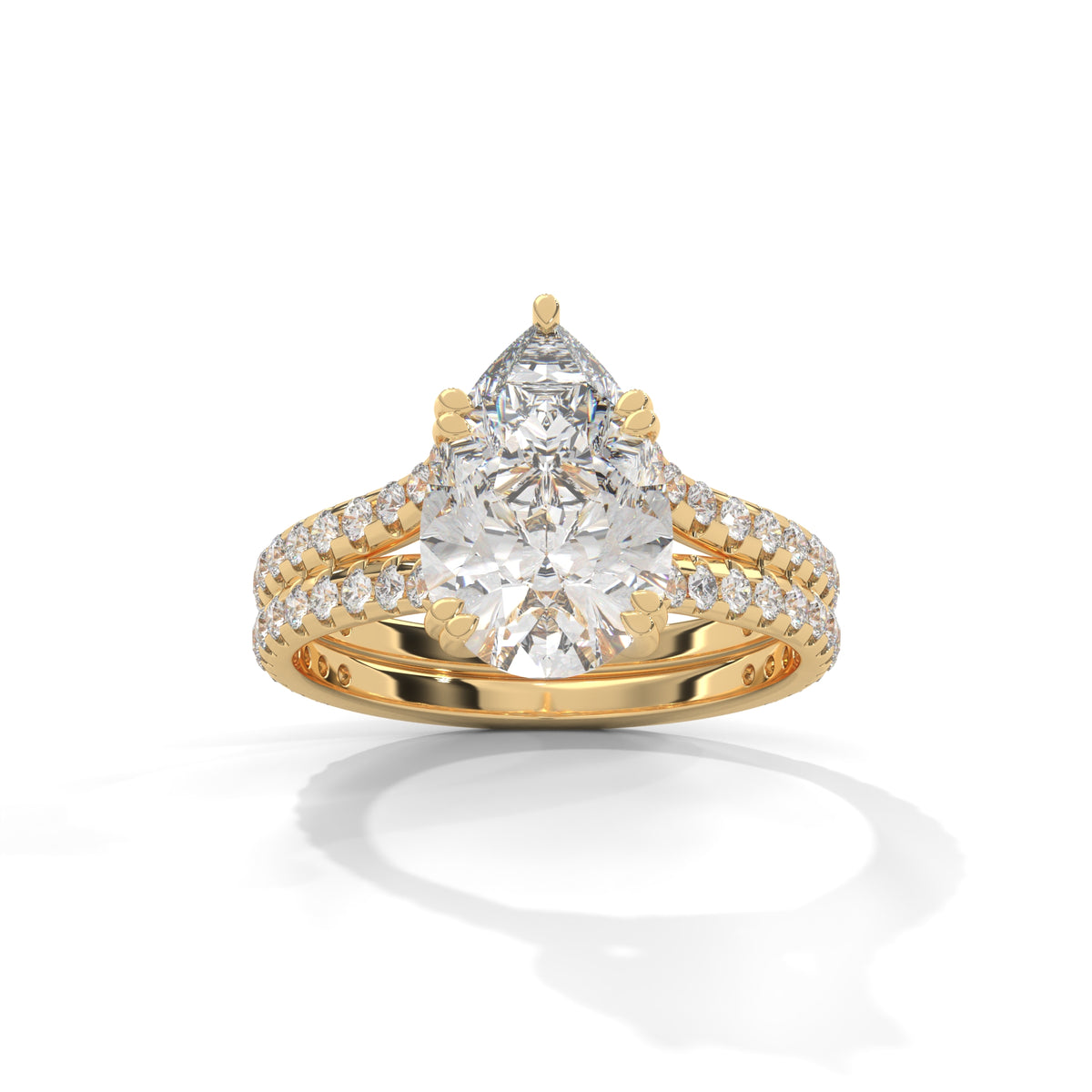 Sovereign Pear Solitaire Ring