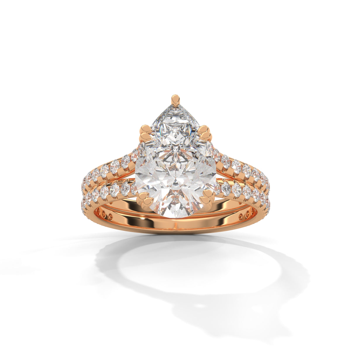 Sovereign Pear Solitaire Ring