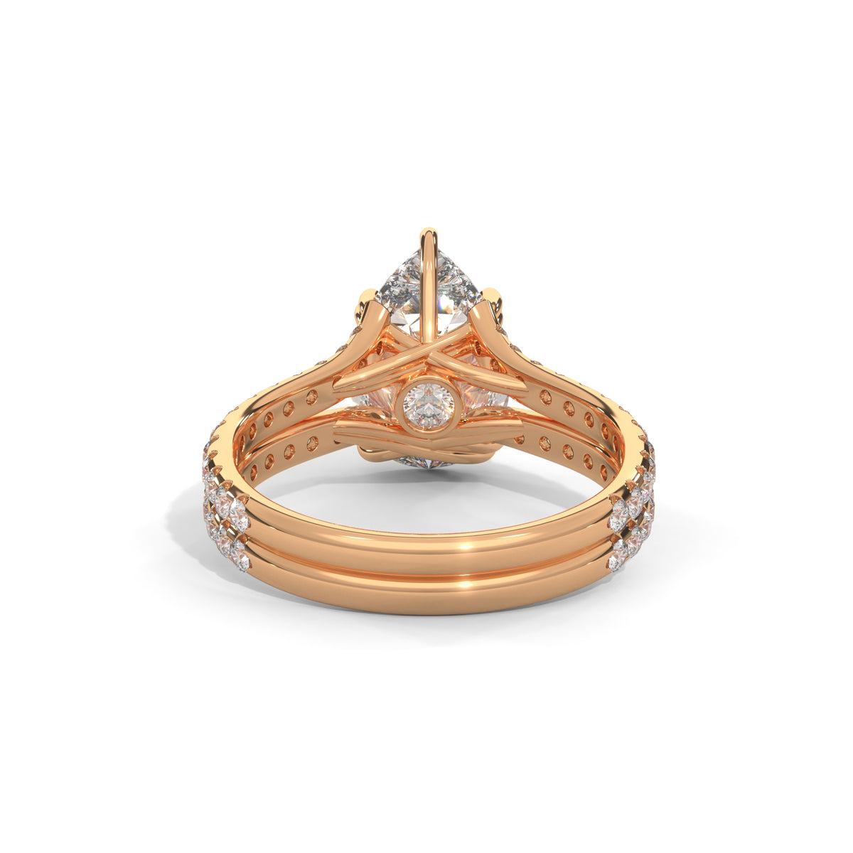 Sovereign Pear Solitaire Ring