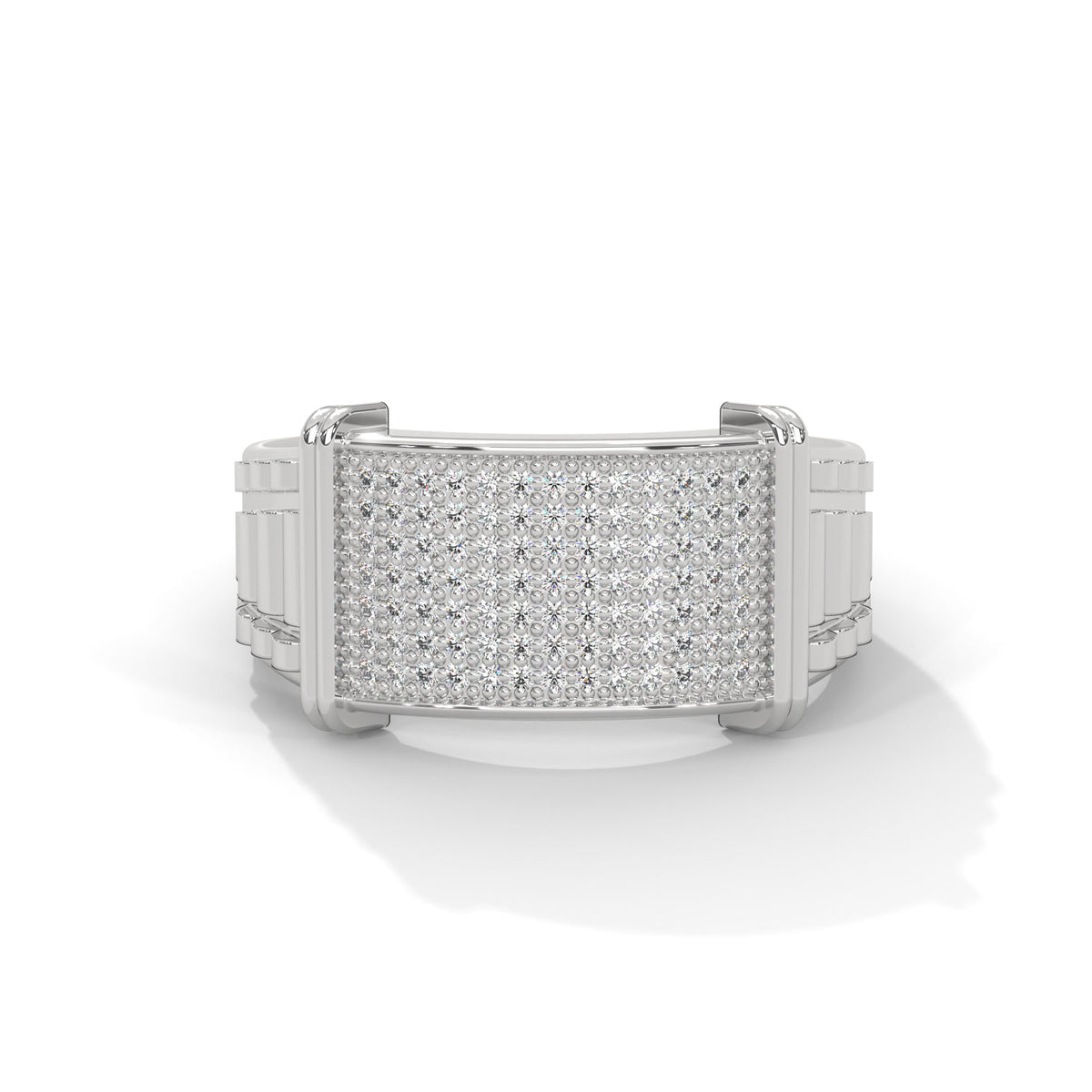 Rolex Grid Statement Ring