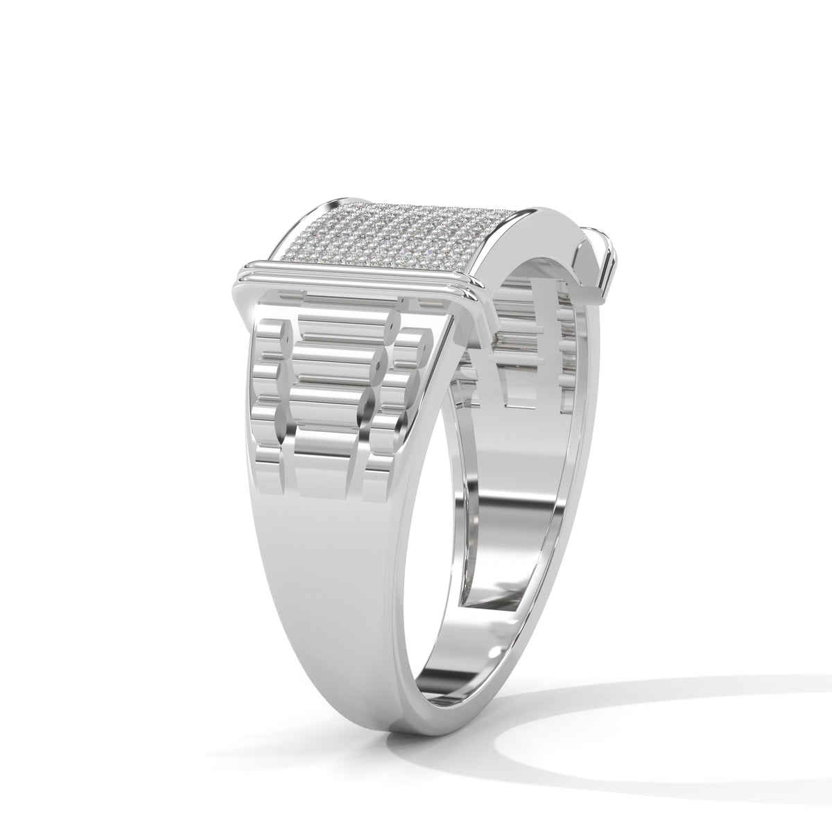 Rolex Grid Statement Ring
