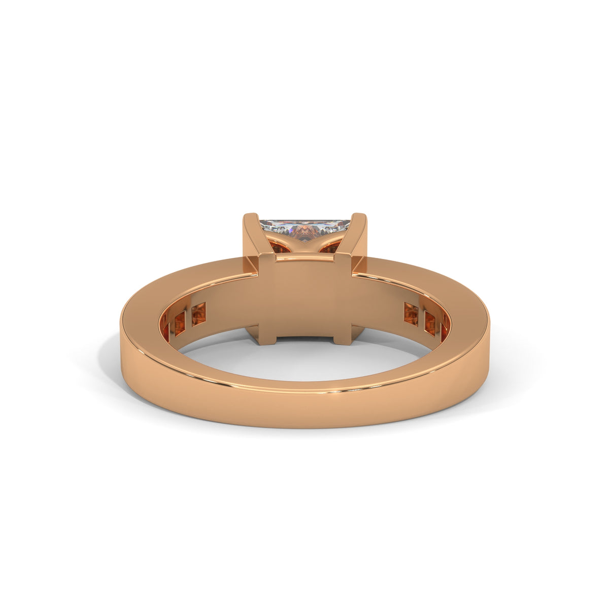 Royal Bar Solitaire Ring