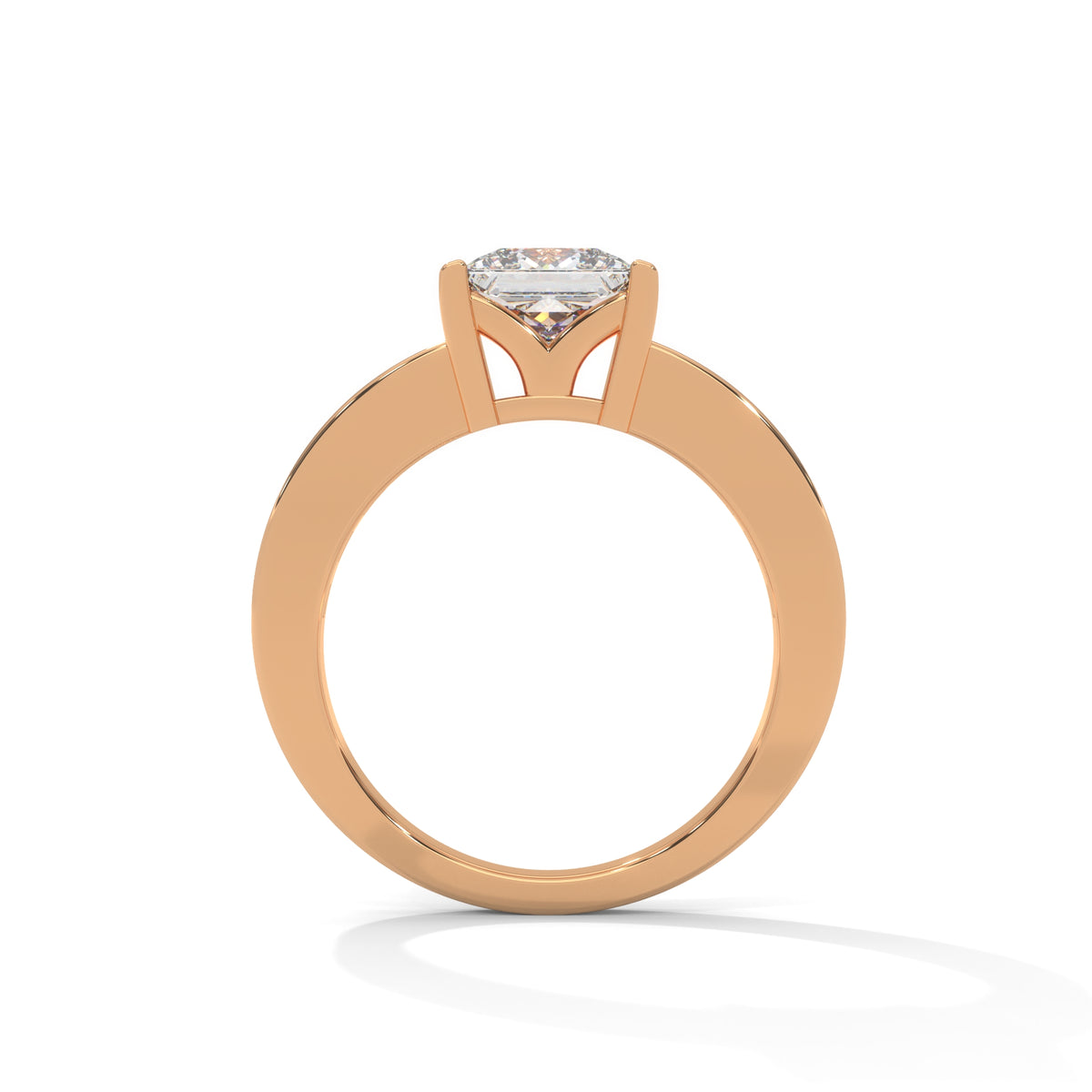 Royal Bar Solitaire Ring