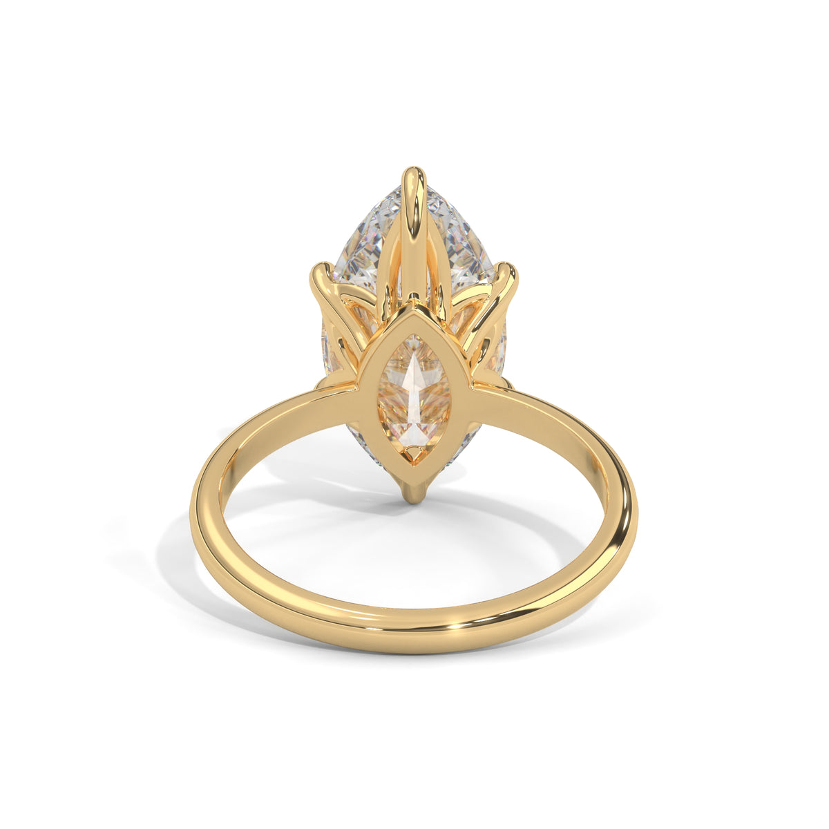 Marquise Blade Solitaire Ring