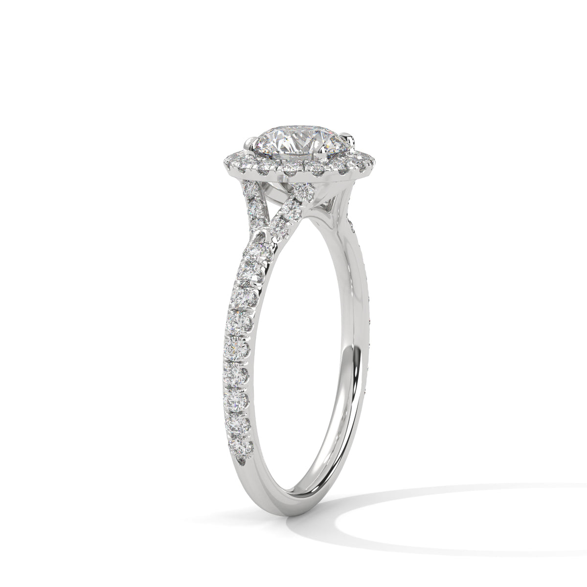 Celestial Bloom Halo Ring