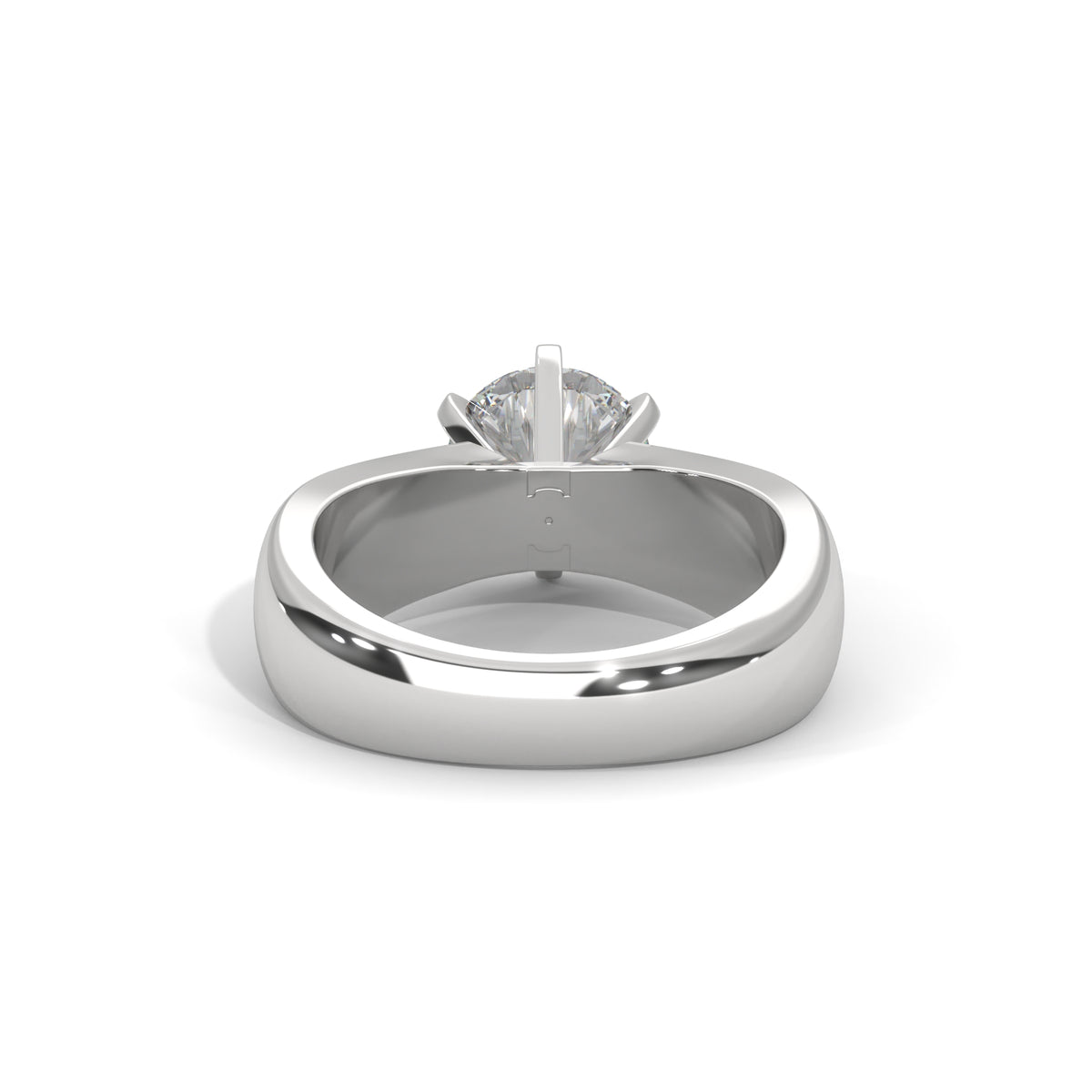 Sovereign Arch Solitaire Ring