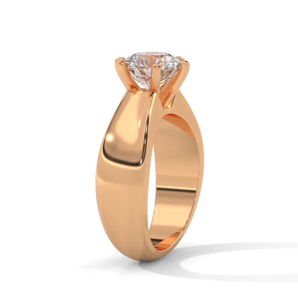 Sovereign Arch Solitaire Ring