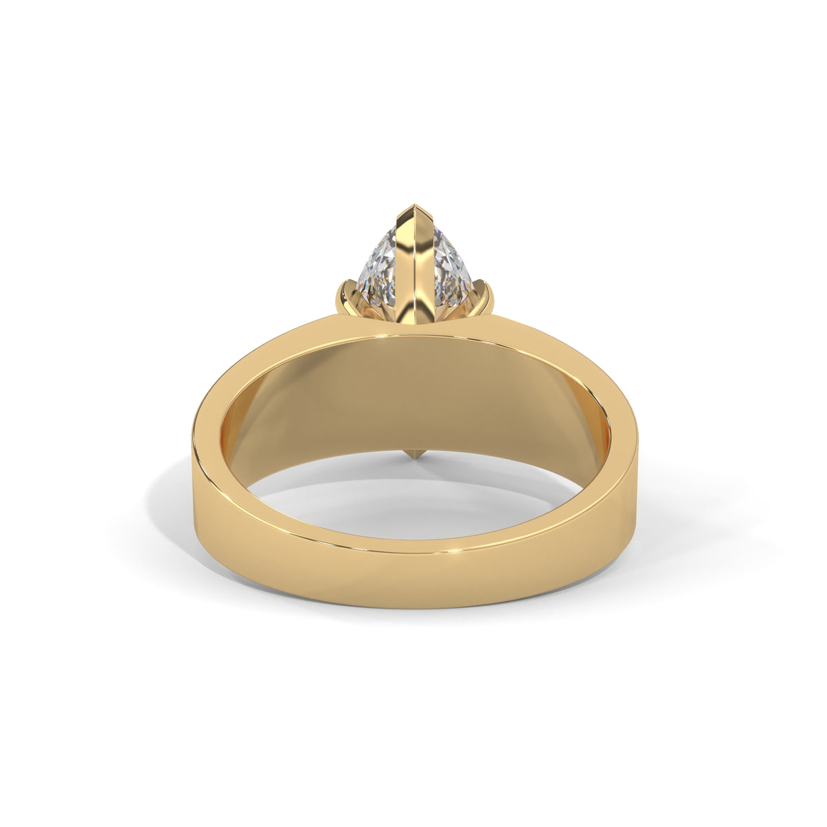 Marquise Embrace Solitaire Ring