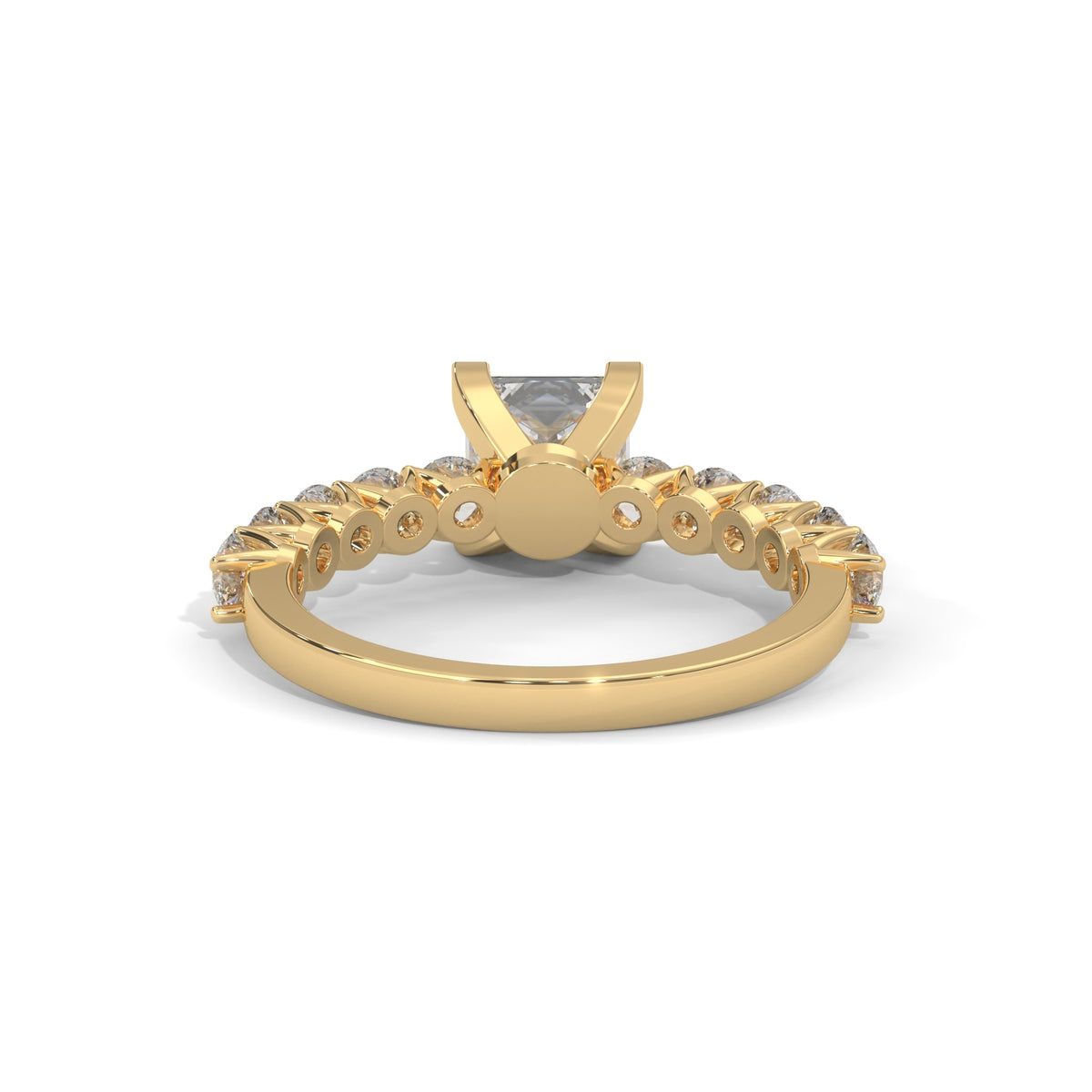Royal Court Princess Solitaire Ring