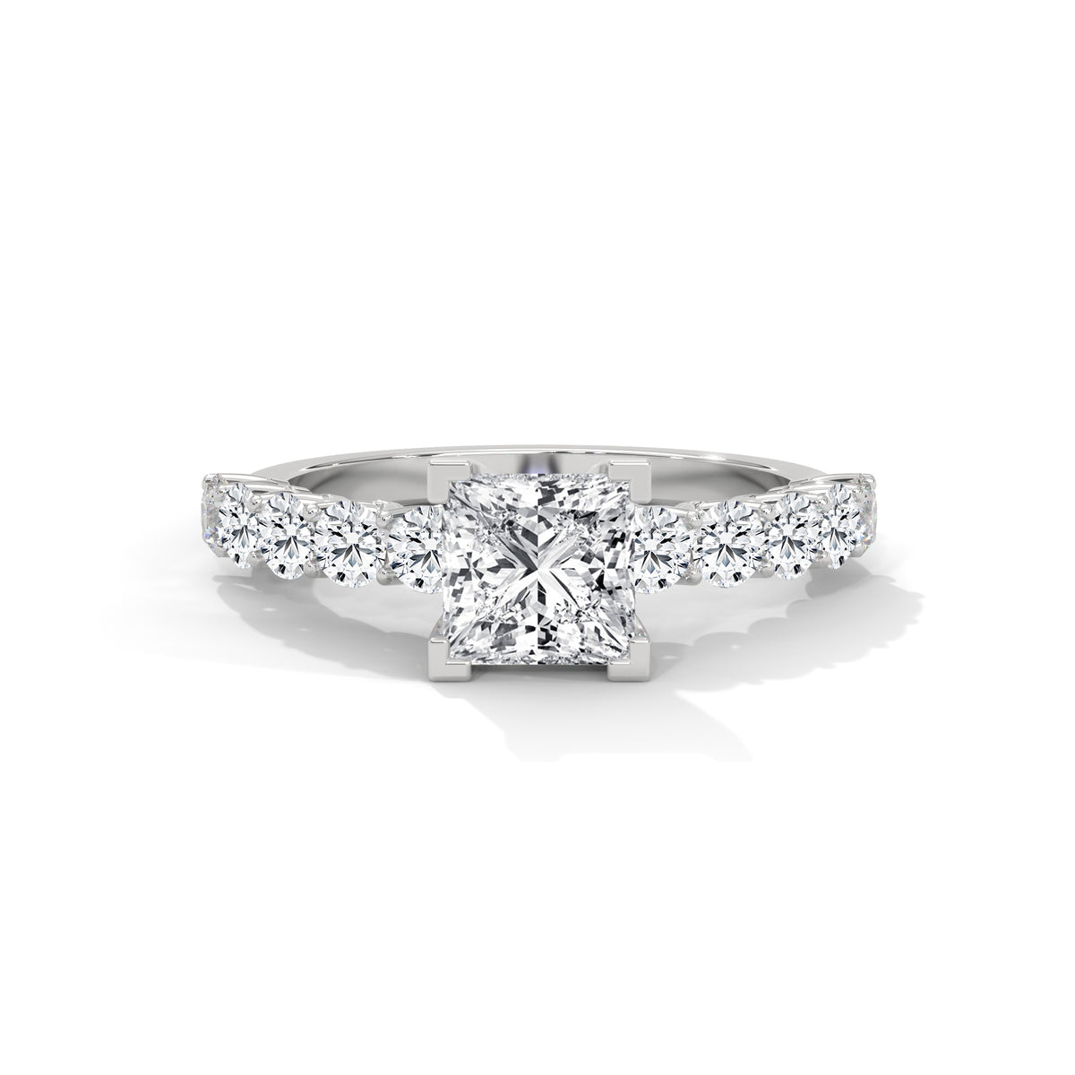 Royal Court Princess Solitaire Ring