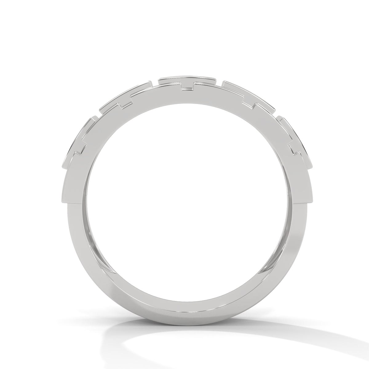 Gridlock Pavé Statement Ring