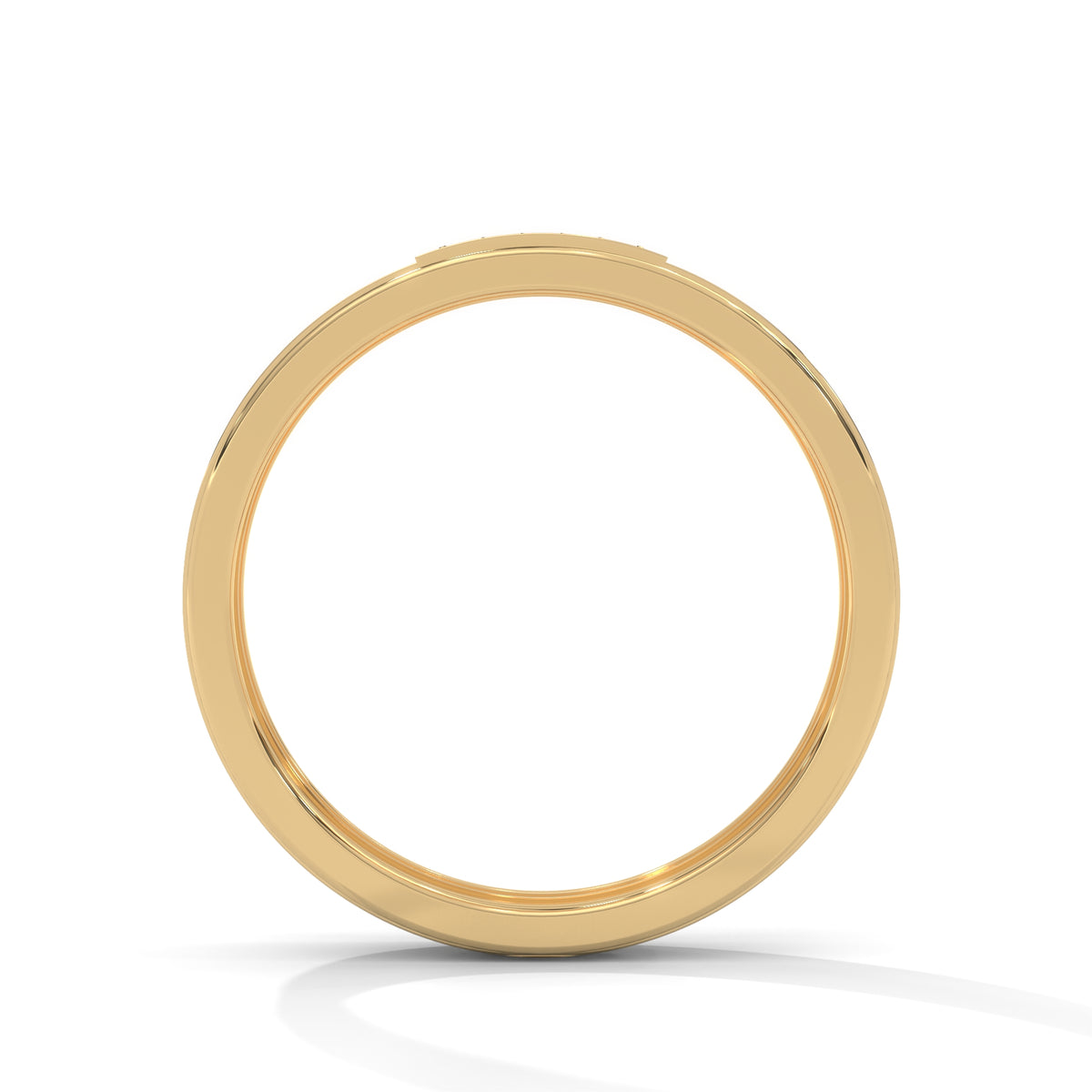 Parallel Lines Diamond Band Ring