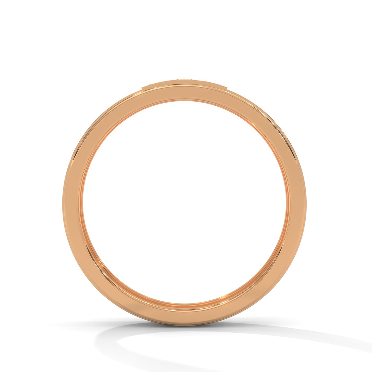 Parallel Lines Diamond Band Ring