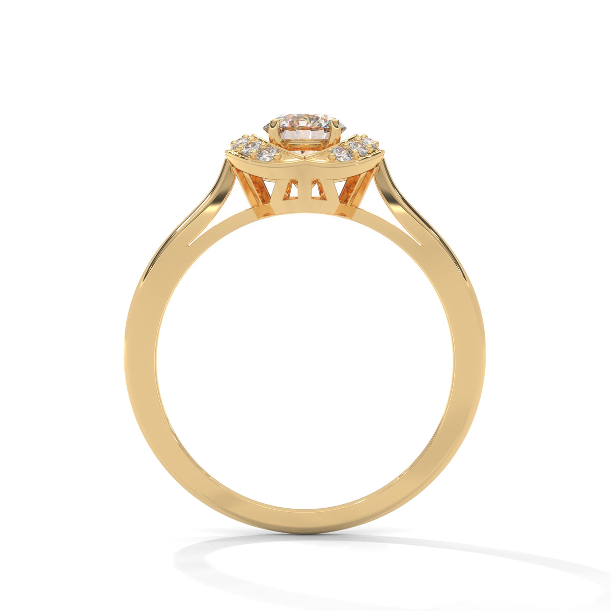 Celestial Embrace Halo Ring