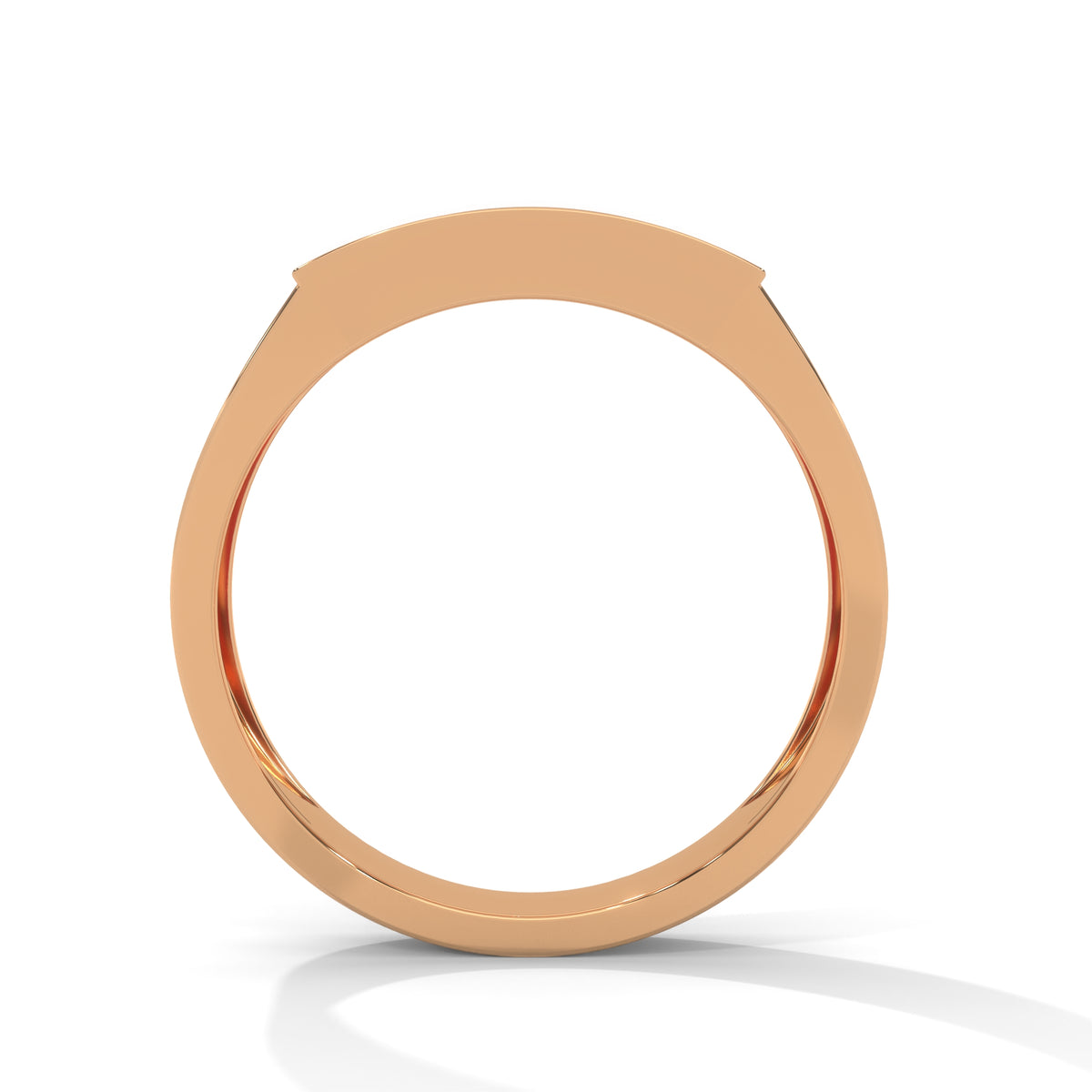 Bold Pavé Signet Ring
