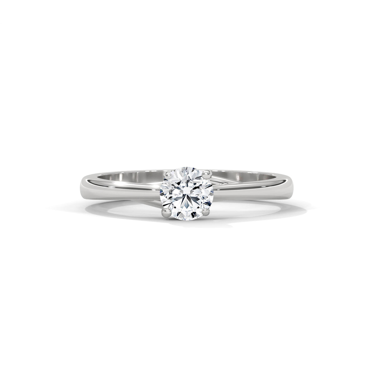 Timeless Arch Solitaire Ring