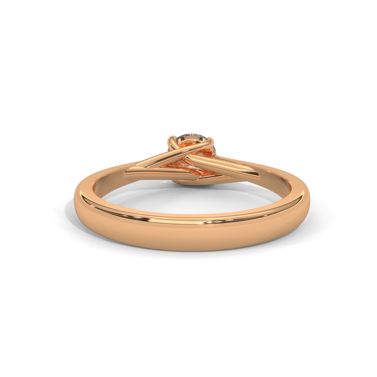 Timeless Arch Solitaire Ring
