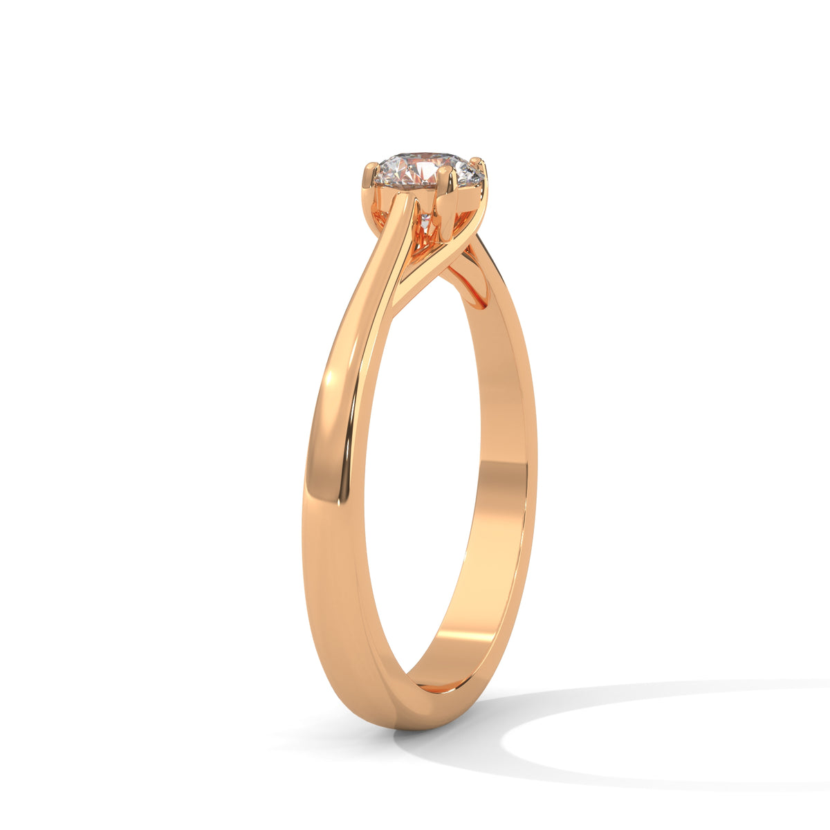 Timeless Arch Solitaire Ring