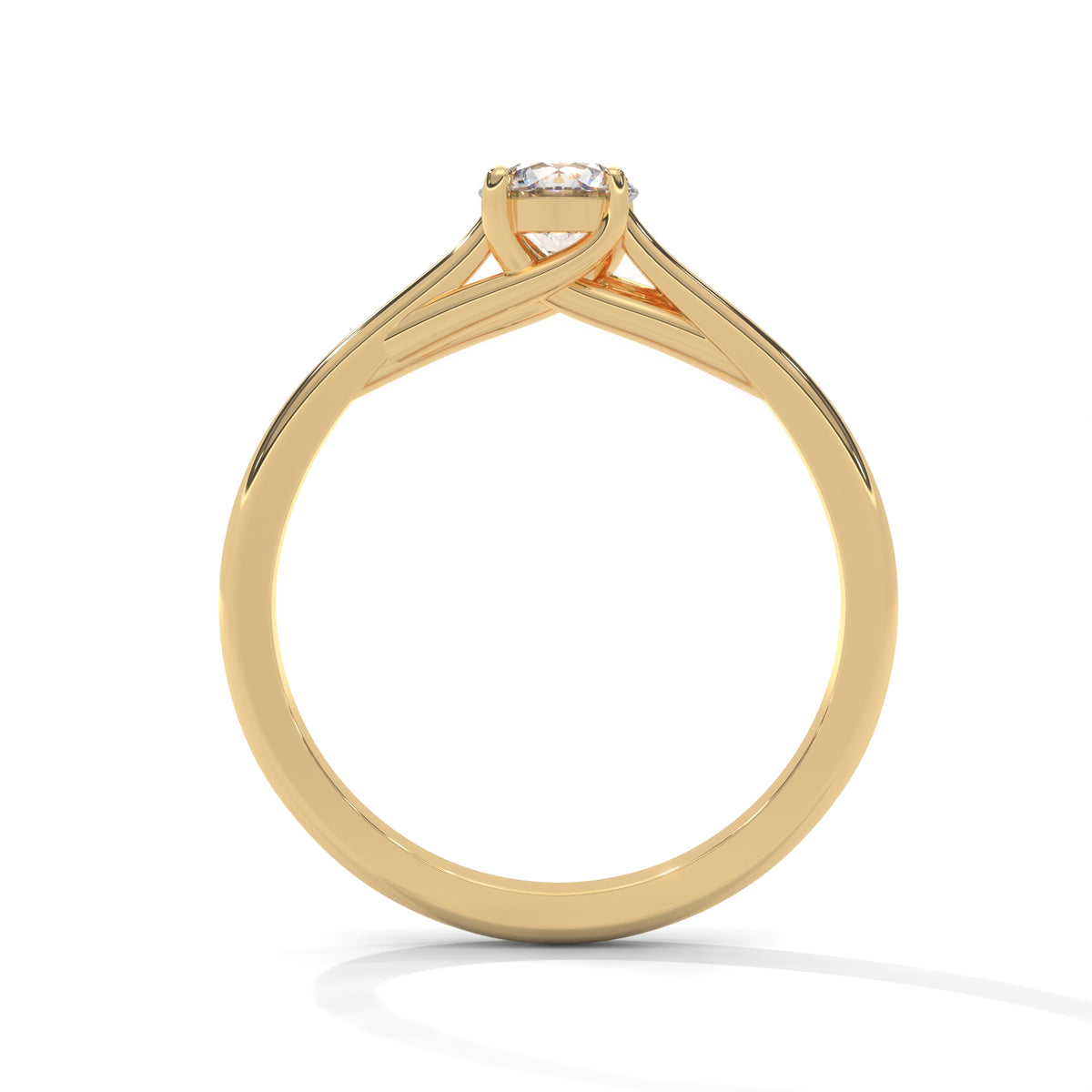 Timeless Arch Solitaire Ring