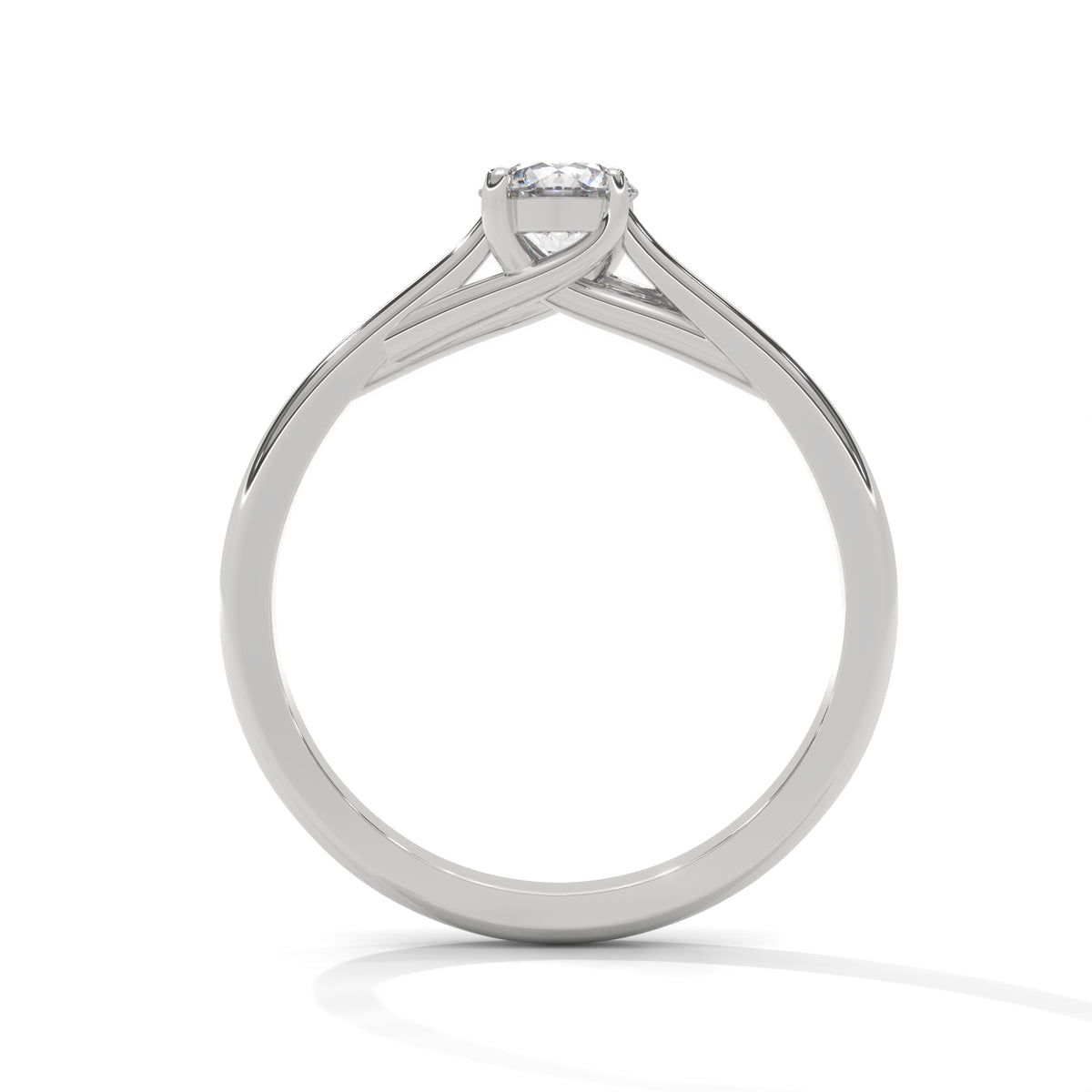 Timeless Arch Solitaire Ring