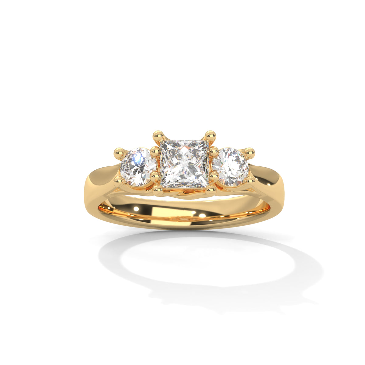 Royal Trinity Princess Ring