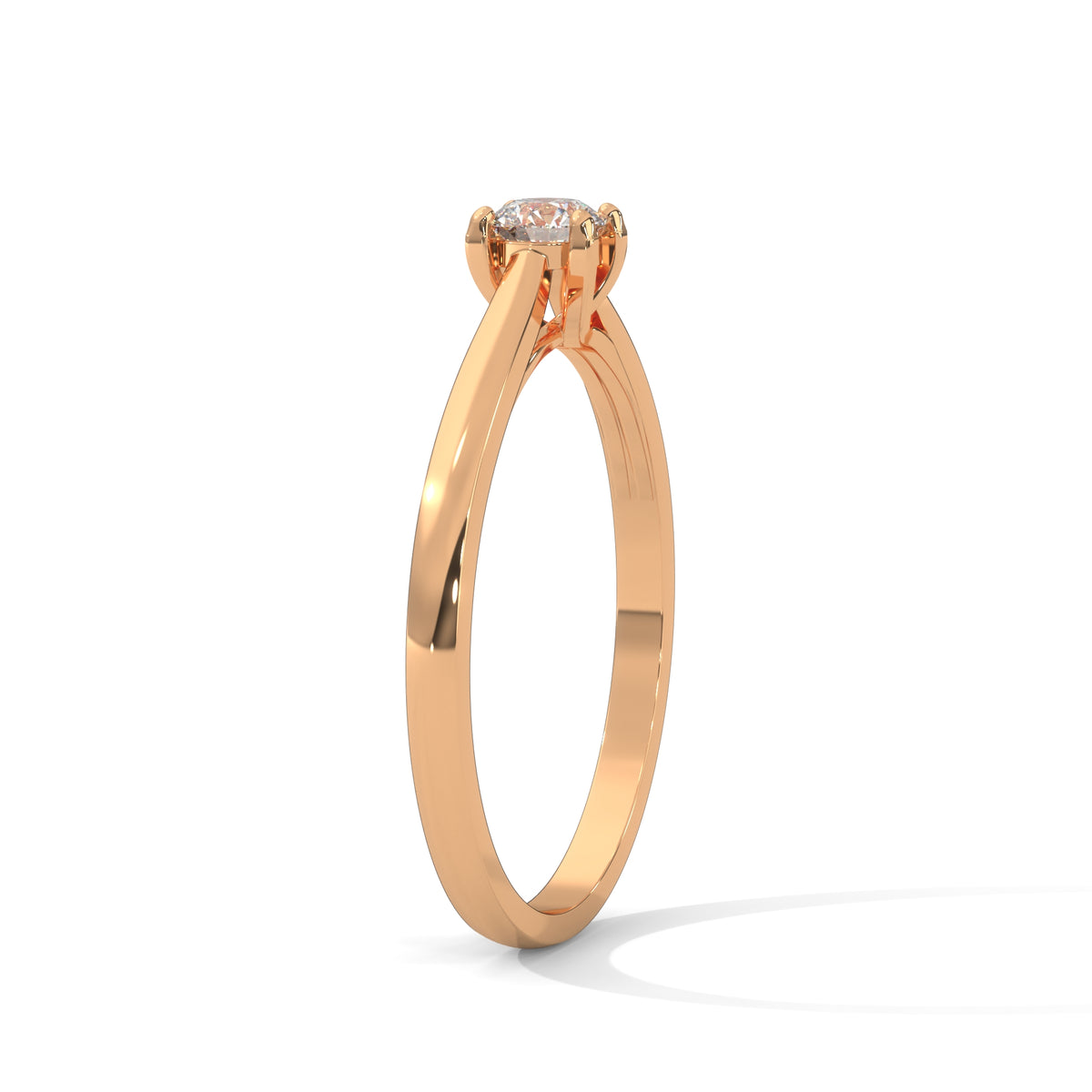 First Light Solitaire Ring