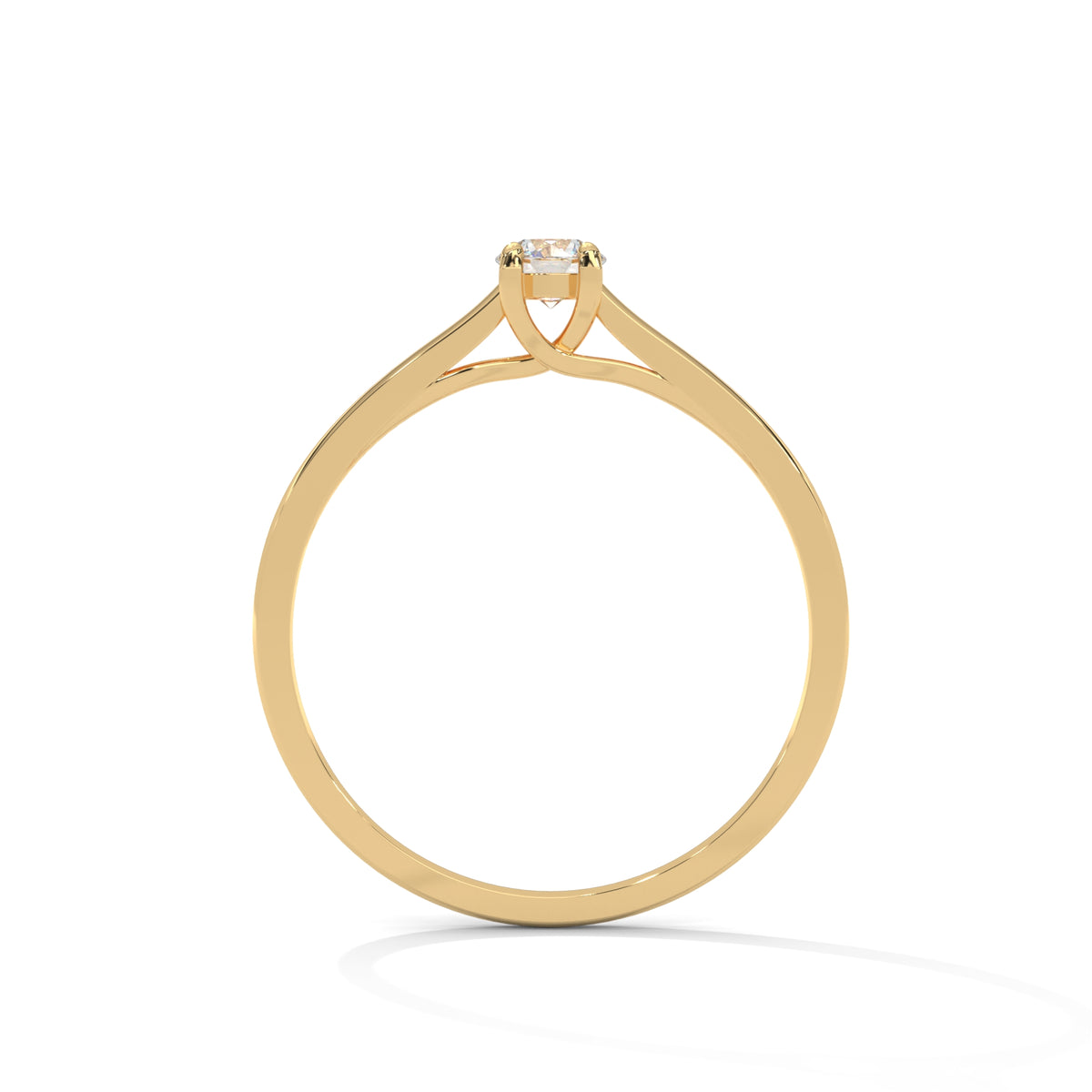 First Light Solitaire Ring