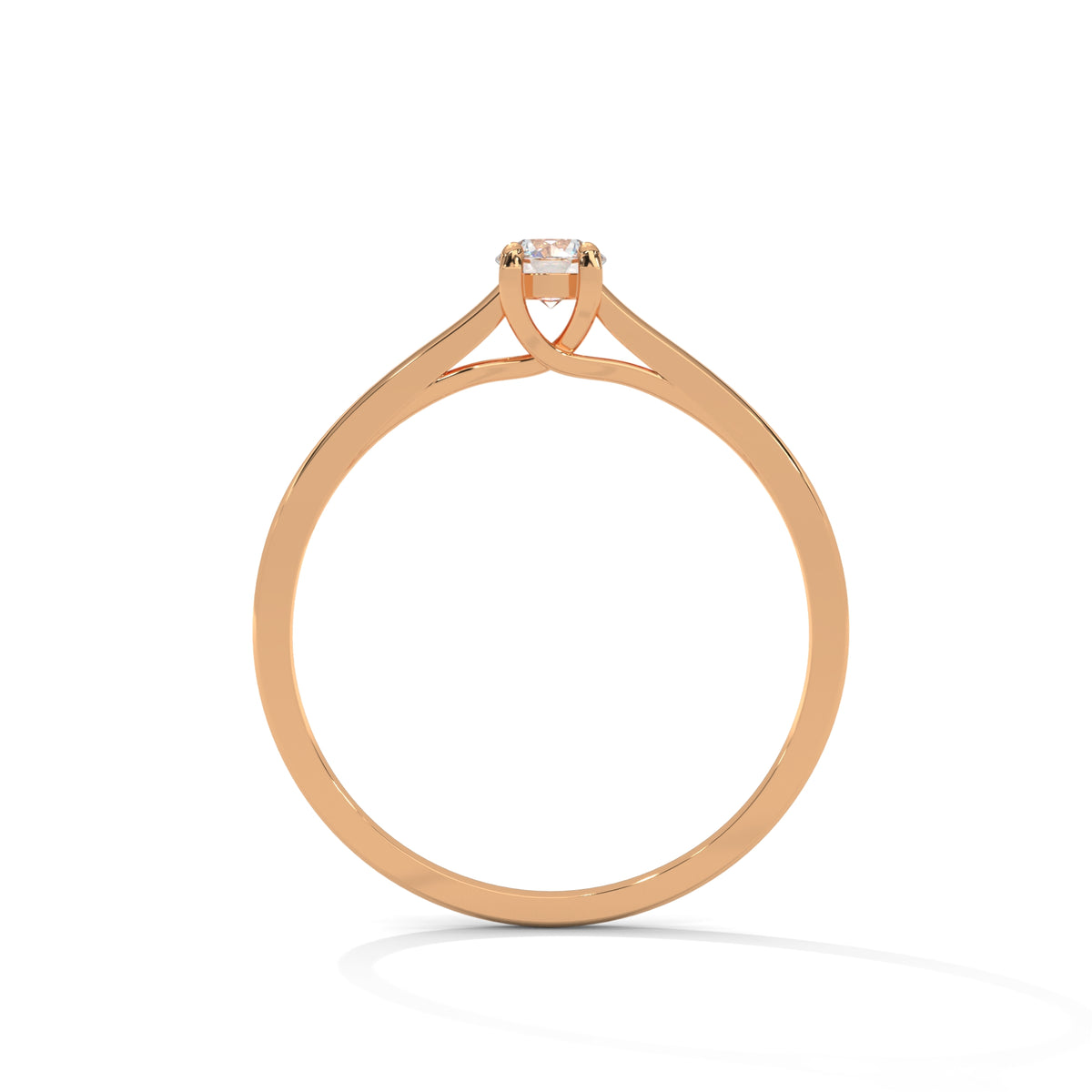 First Light Solitaire Ring