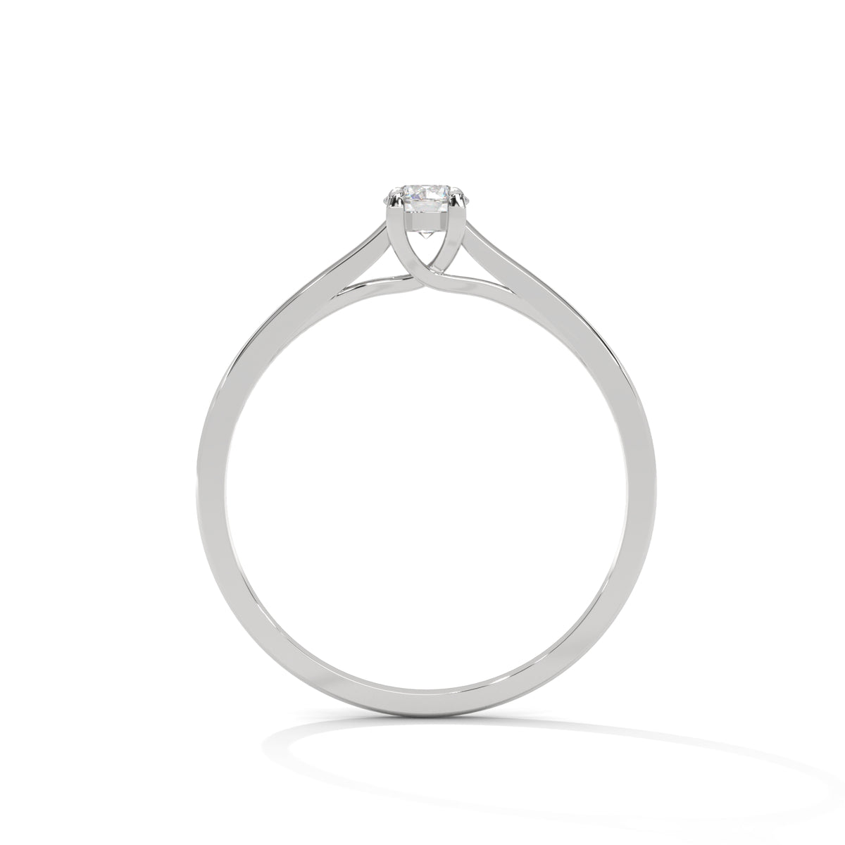 First Light Solitaire Ring