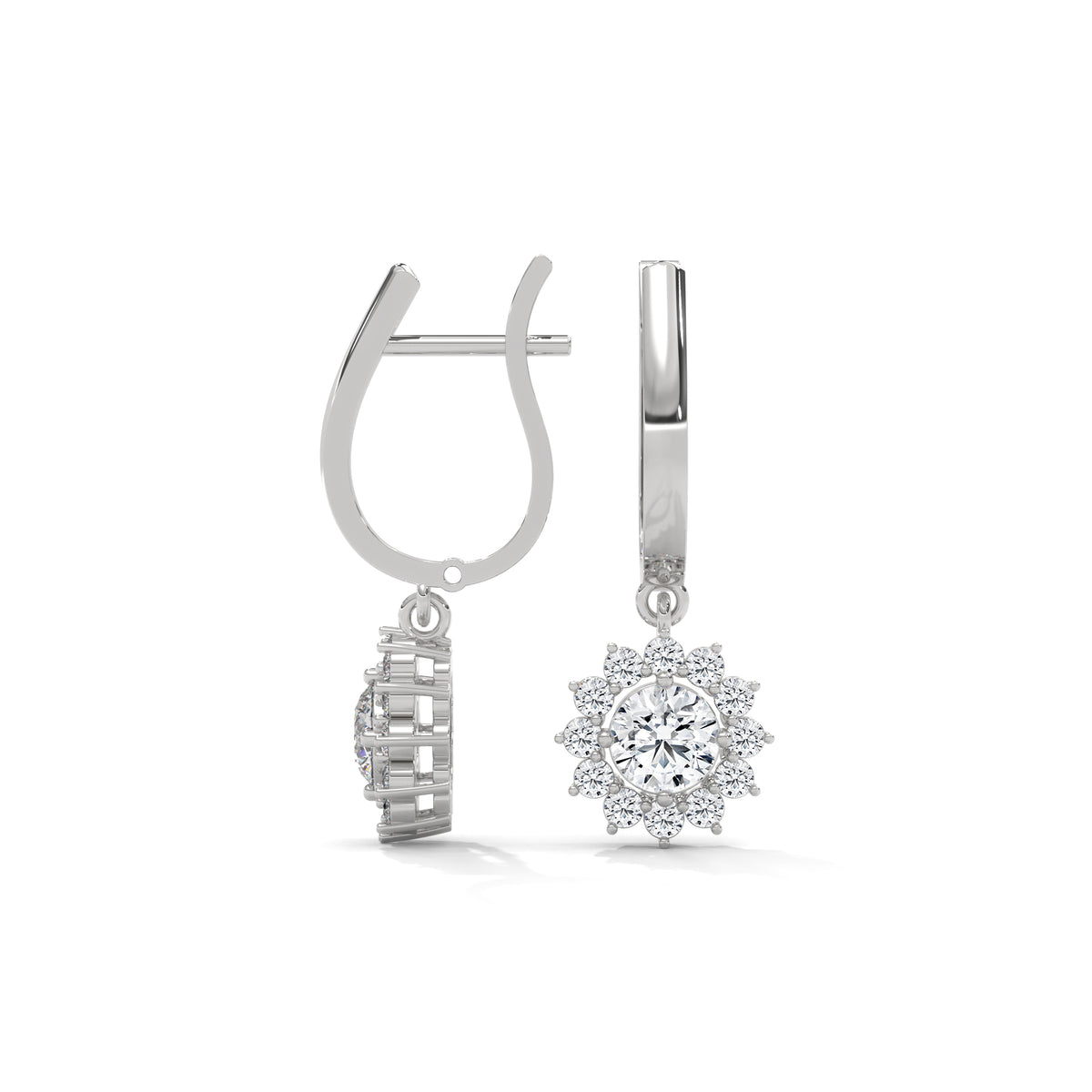 Celestial Bloom Halo Danglers