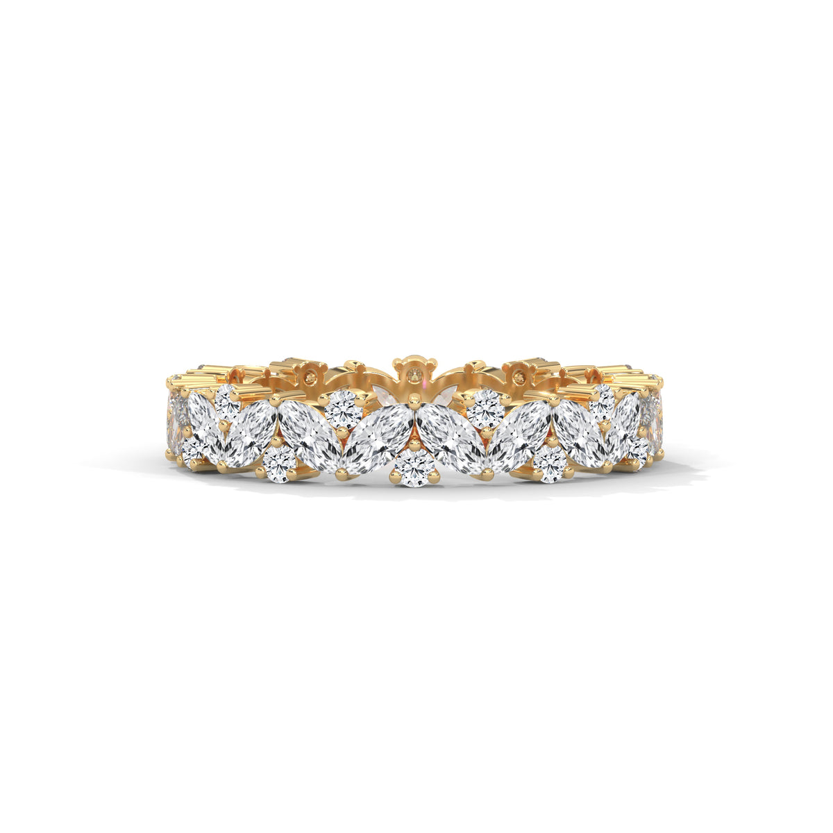 Marquise Waltz Eternity Ring